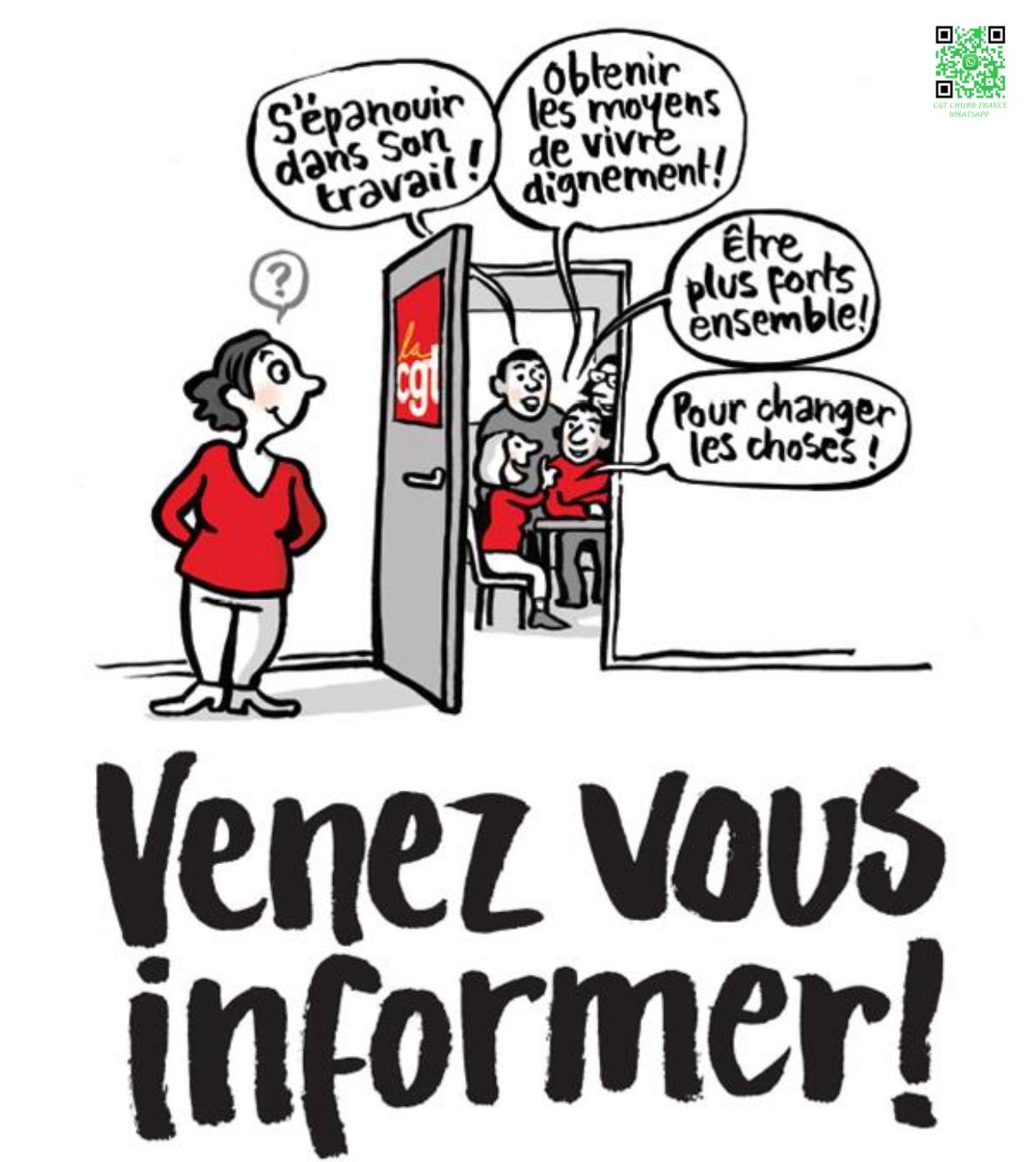 Venez vous informer